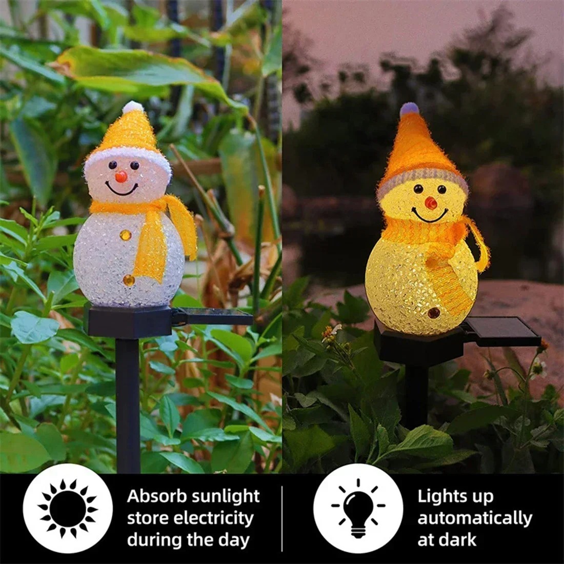 Weihnachts-Schneemann Solar-Ga – Outdoor Lighting For Christmas Bewertung und Preis