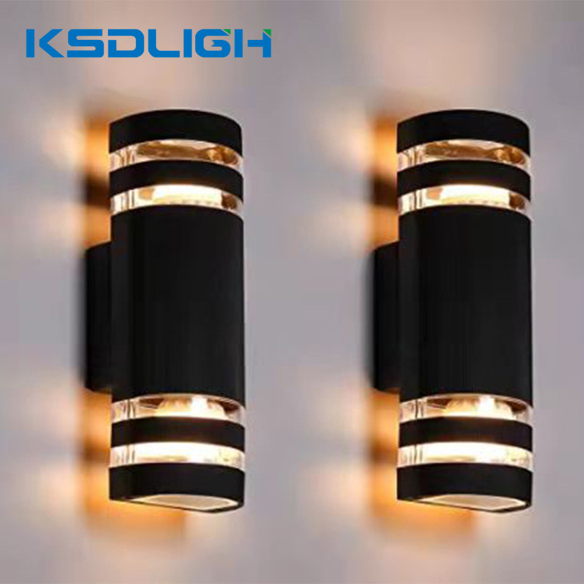 Doppelkopf-Wandleuchte für den – Outdoor Lighting Glass Replacement Bewertung und Preis